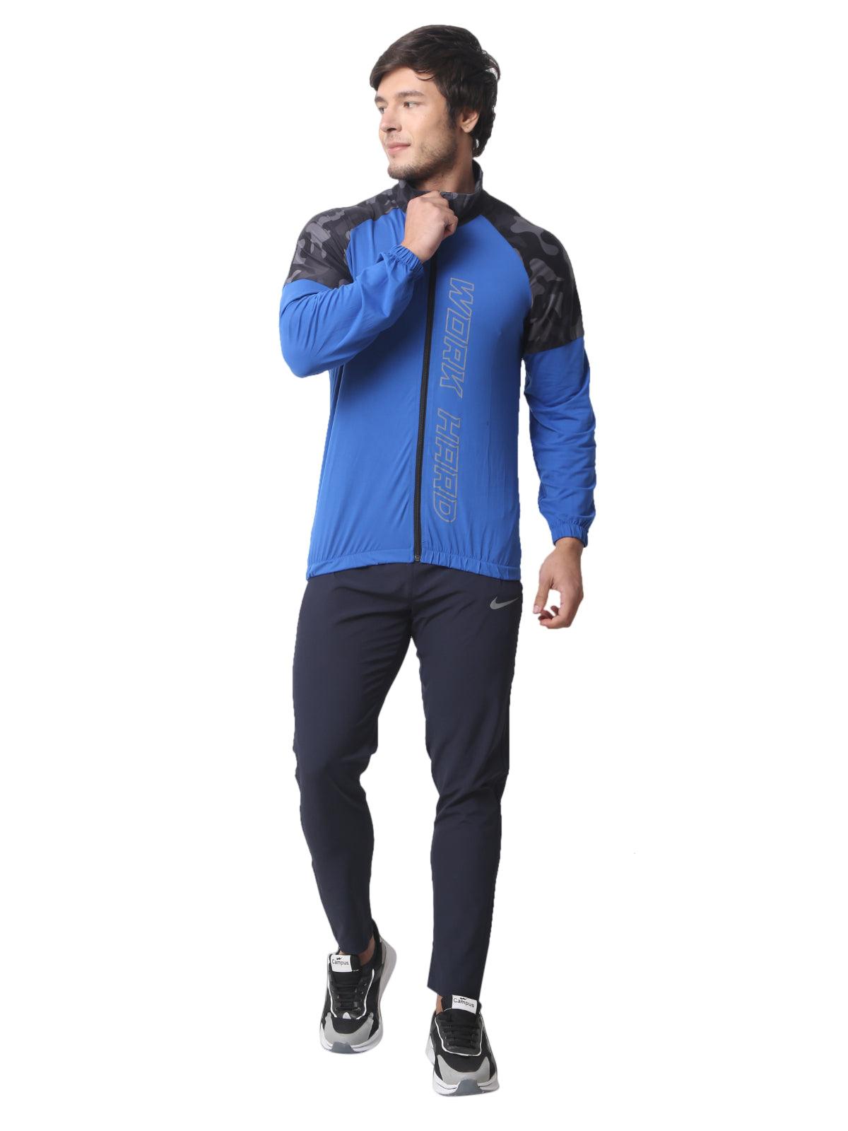 Men Color blocked Light weight Running Sporty Camou running jacket