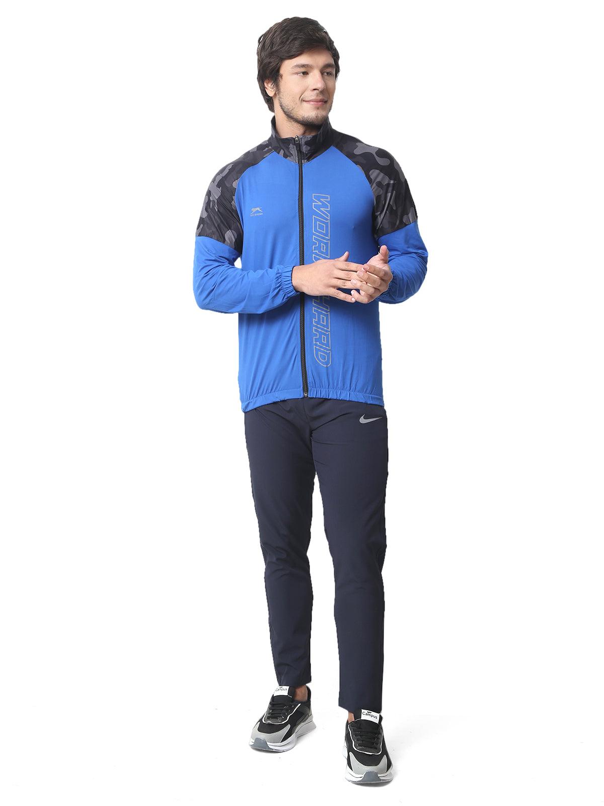 Men Color blocked Light weight Running Sporty Camou running jacket