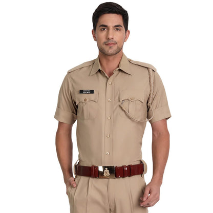 Singhania Police Men's Tailored Fit Shirt 5XL