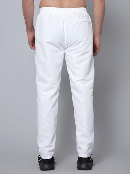 Shiv Naresh Men White Classic Track pants