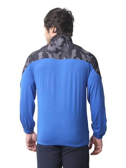 Men Color blocked Light weight Running Sporty Camou running jacket