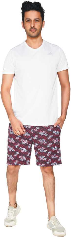 Trendzmy Printed Men Multi Basic Shorts XXL