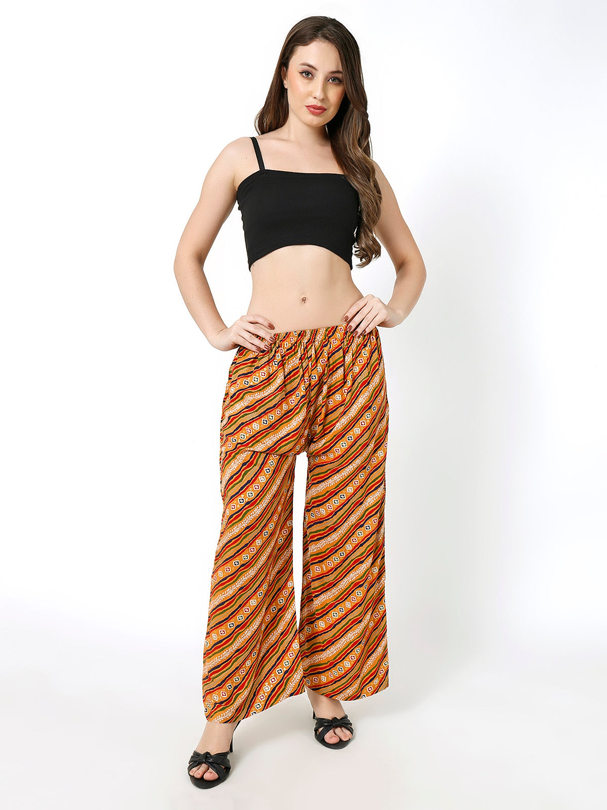 Rayon Pant Palazzo