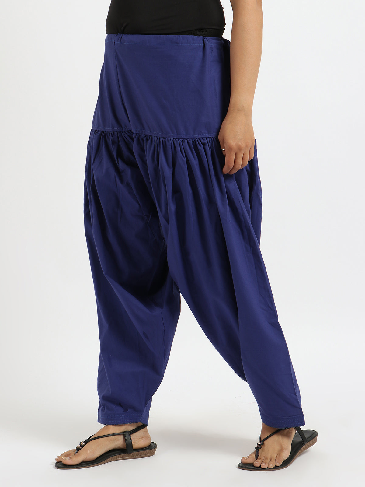 Trendzmy Pure Cotton Blue Patiala Salwar – Breathable & Lightweight