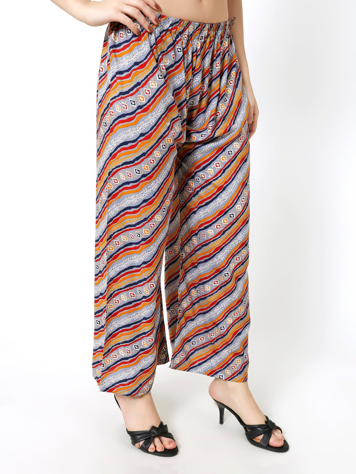 Rayon Printed multi color palazzo