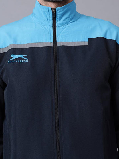 Track Suit Active|Navy Cyan|