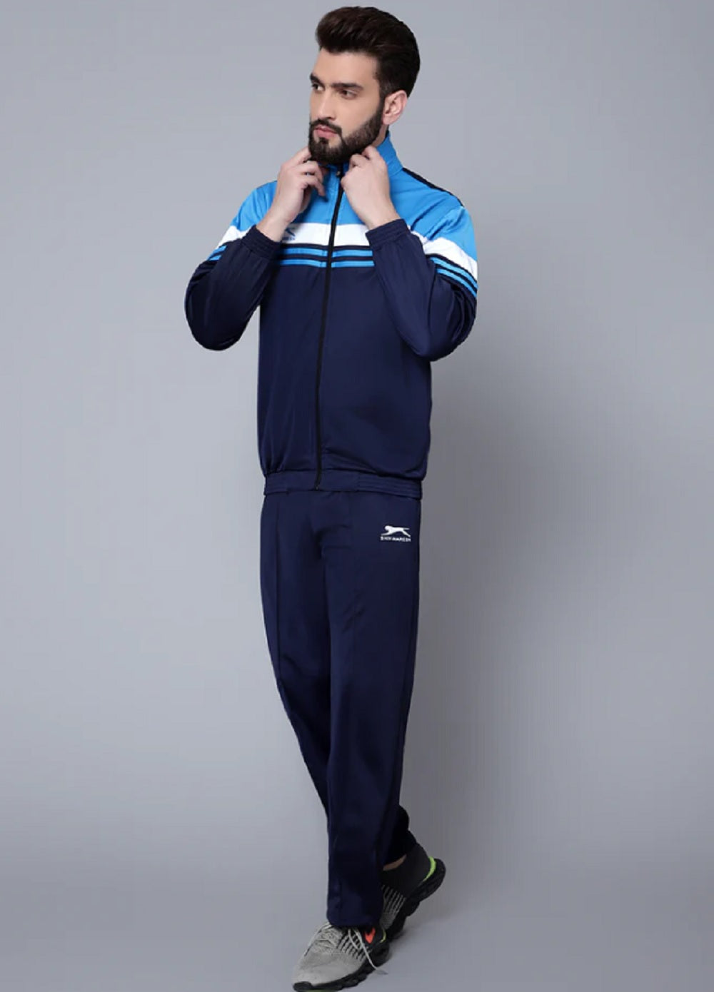 Shiv Naresh Active core suit 2.0 Navy/Sky Tracksuit 458