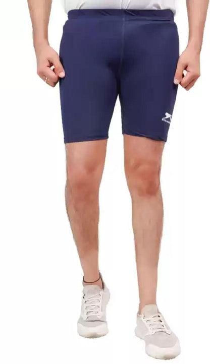 SHIV-NARESH Solid Men Blue Tights