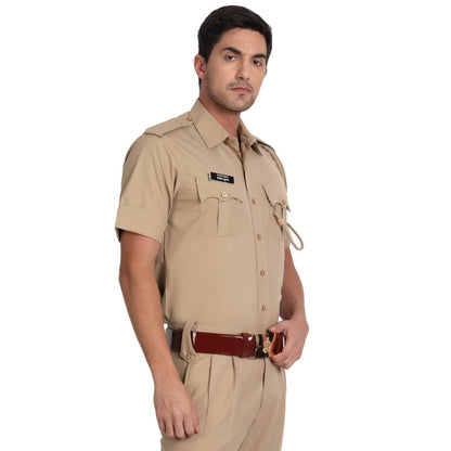 Singhania Police Men's Tailored Fit Shirt