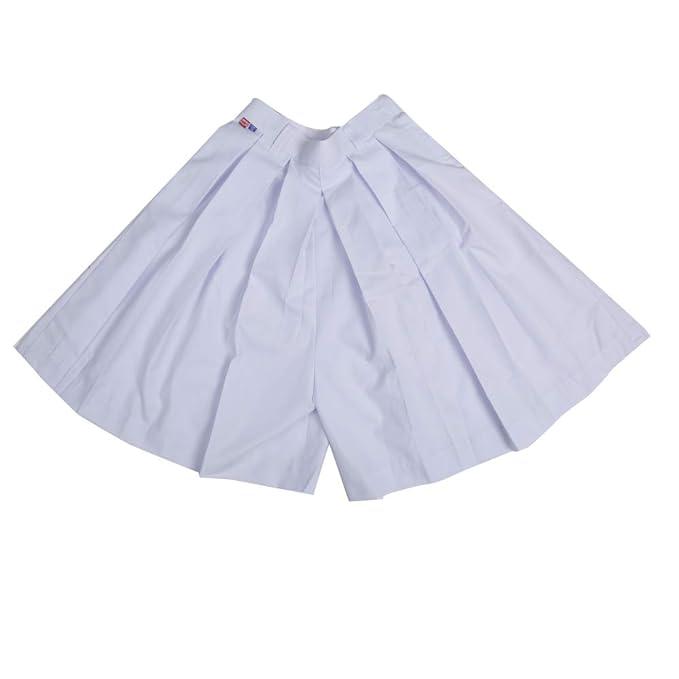 Trendzmy Girls Terrycot One Side Pleated Divided Skirt