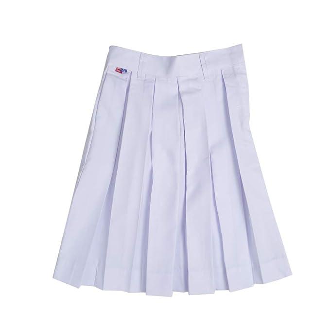 Trendzmy Girls Terrycot One Side Pleated Divided Skirt 28