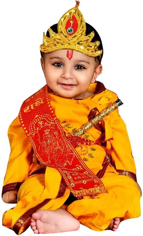 Trendzmy Kids Krishna costume dress