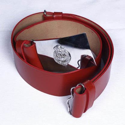 Trendzmy Police Inspector Leather Belt Free Size Default Title