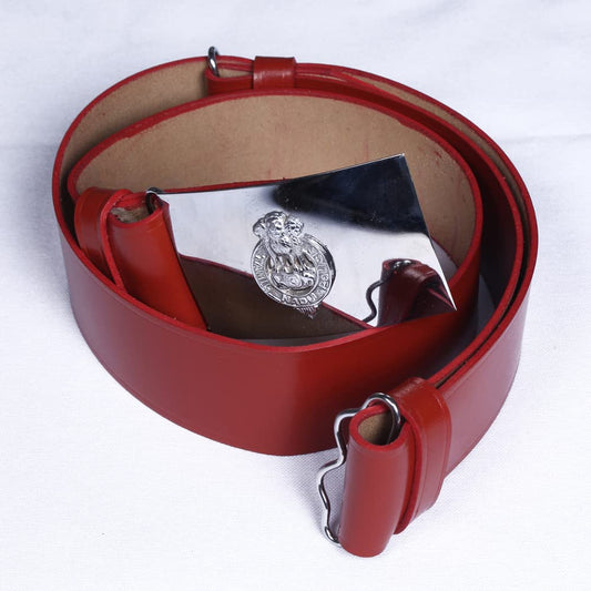 Trendzmy Police Inspector Leather Belt Free Size