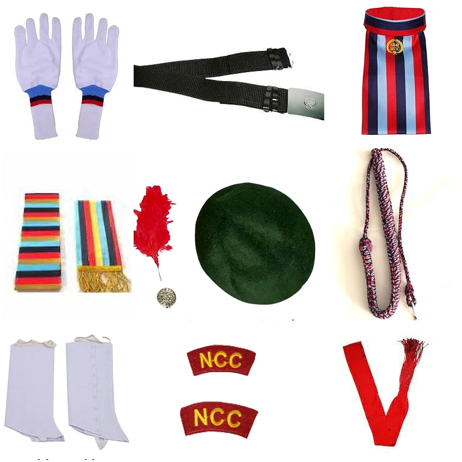 NCC Uniform (Shirt, Pant & Complete Ceremonial Accessories) Set