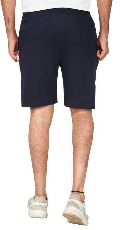 Trendzmy Solid Men Black Basic Shorts