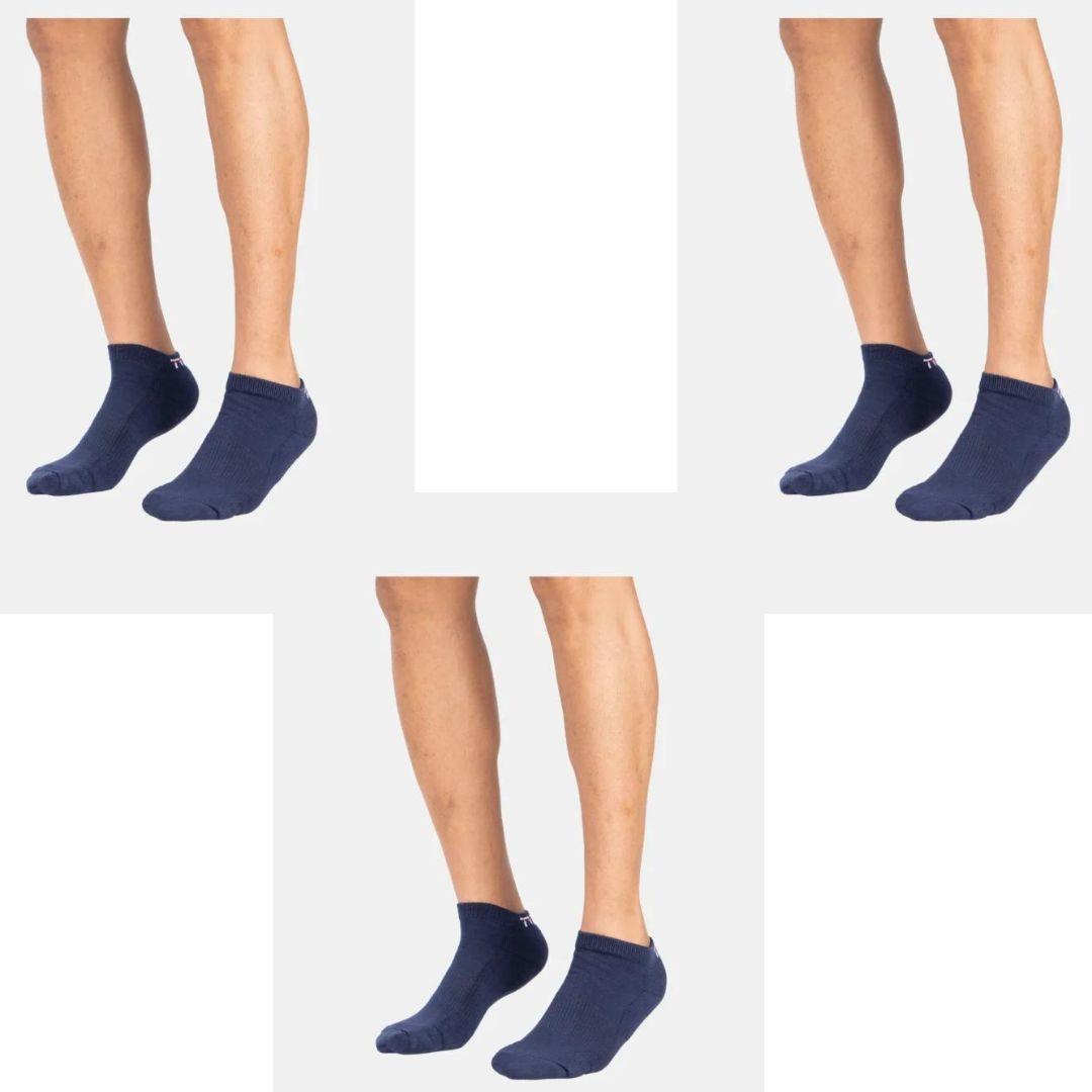 ANKLE Socks Pack Of 3 Navy