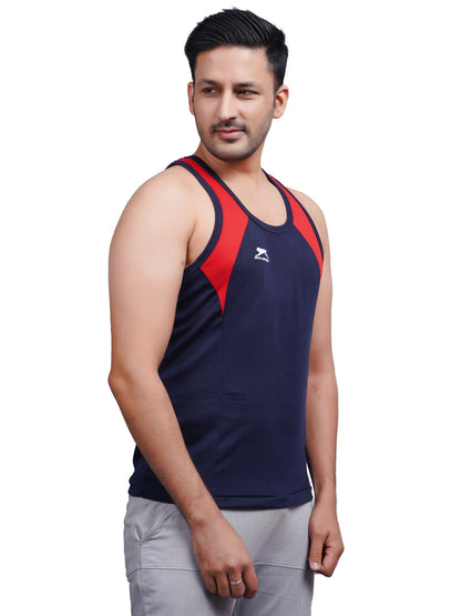 SHIV-NARESH Solid Men Cotton Blend Vest