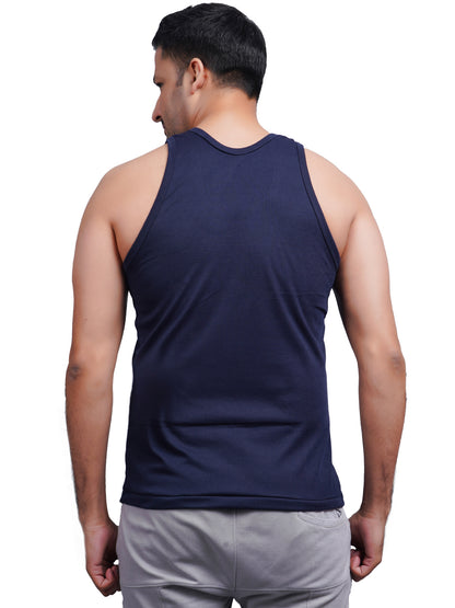 SHIV-NARESH Solid Men Cotton Blend Vest