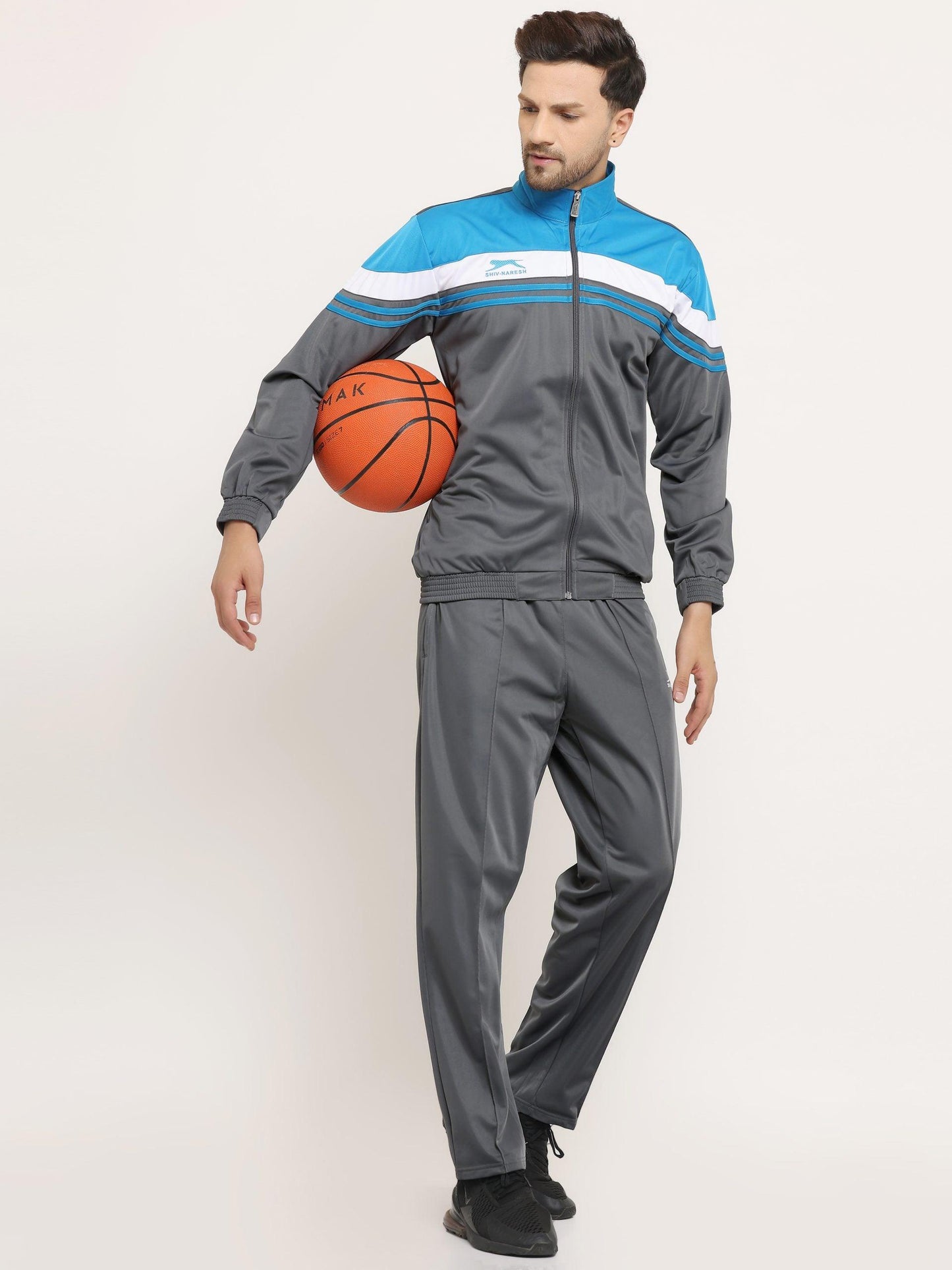 Shiv Naresh Active core suit 2.0 Grey/Sky Tracksuit 458