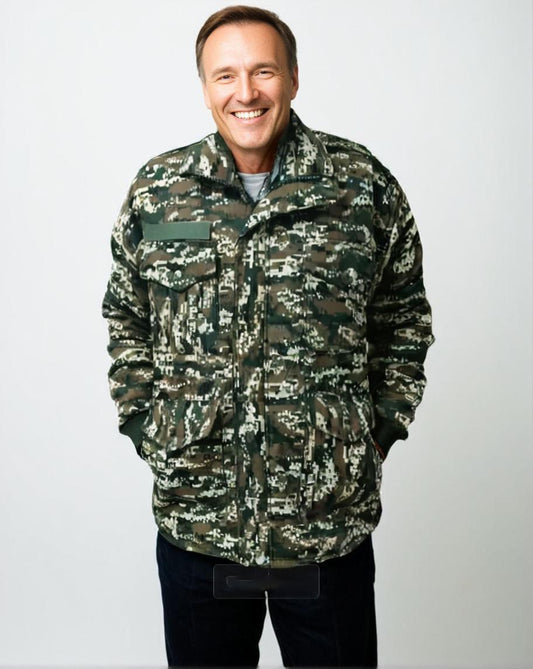 Cotton Men CRPF Jacket New Pattern