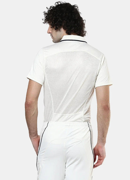 APEX Shirt – Half Sleeves Off White