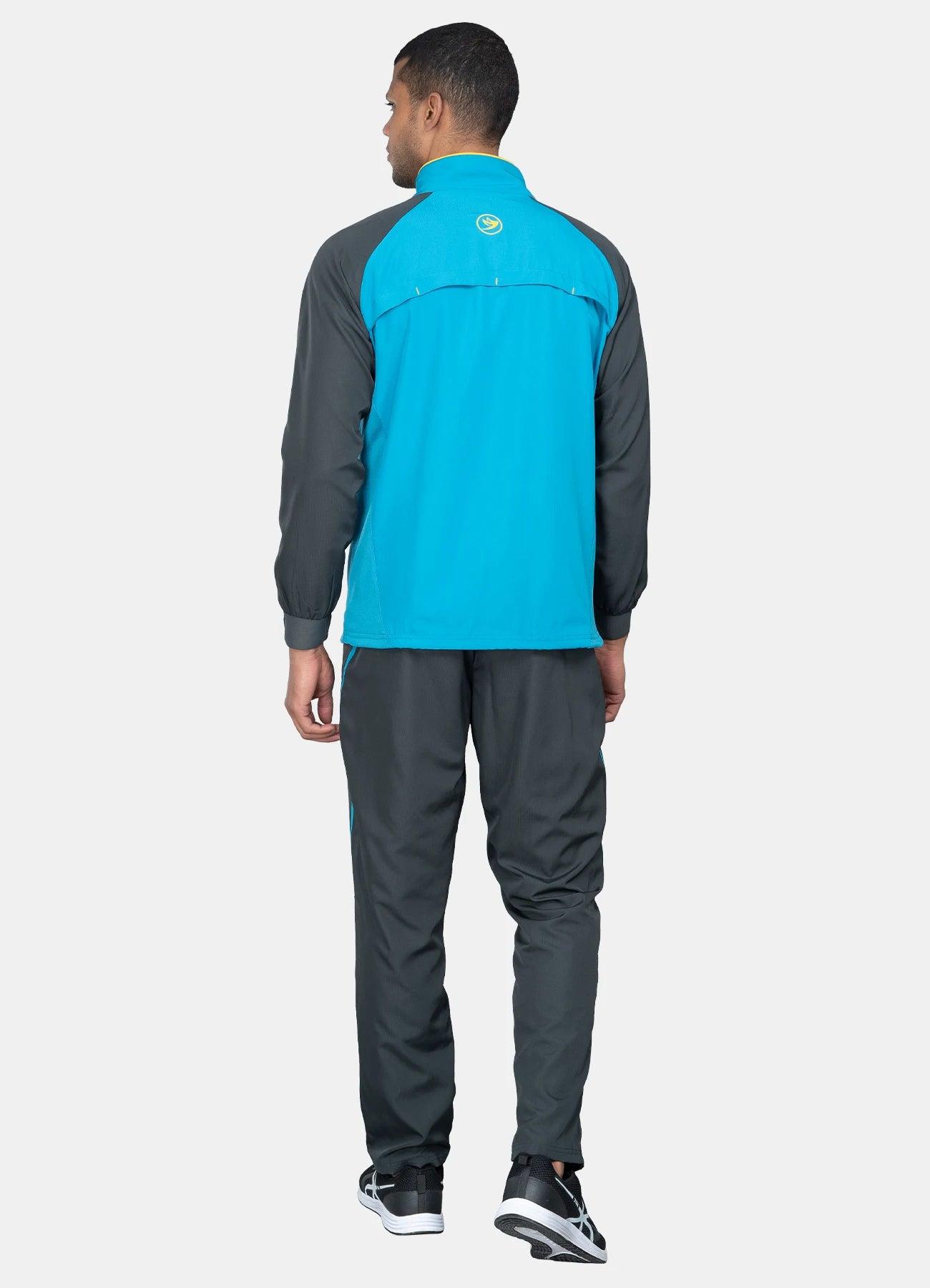 TRAP Tracksuit Cyan - Dark Grey