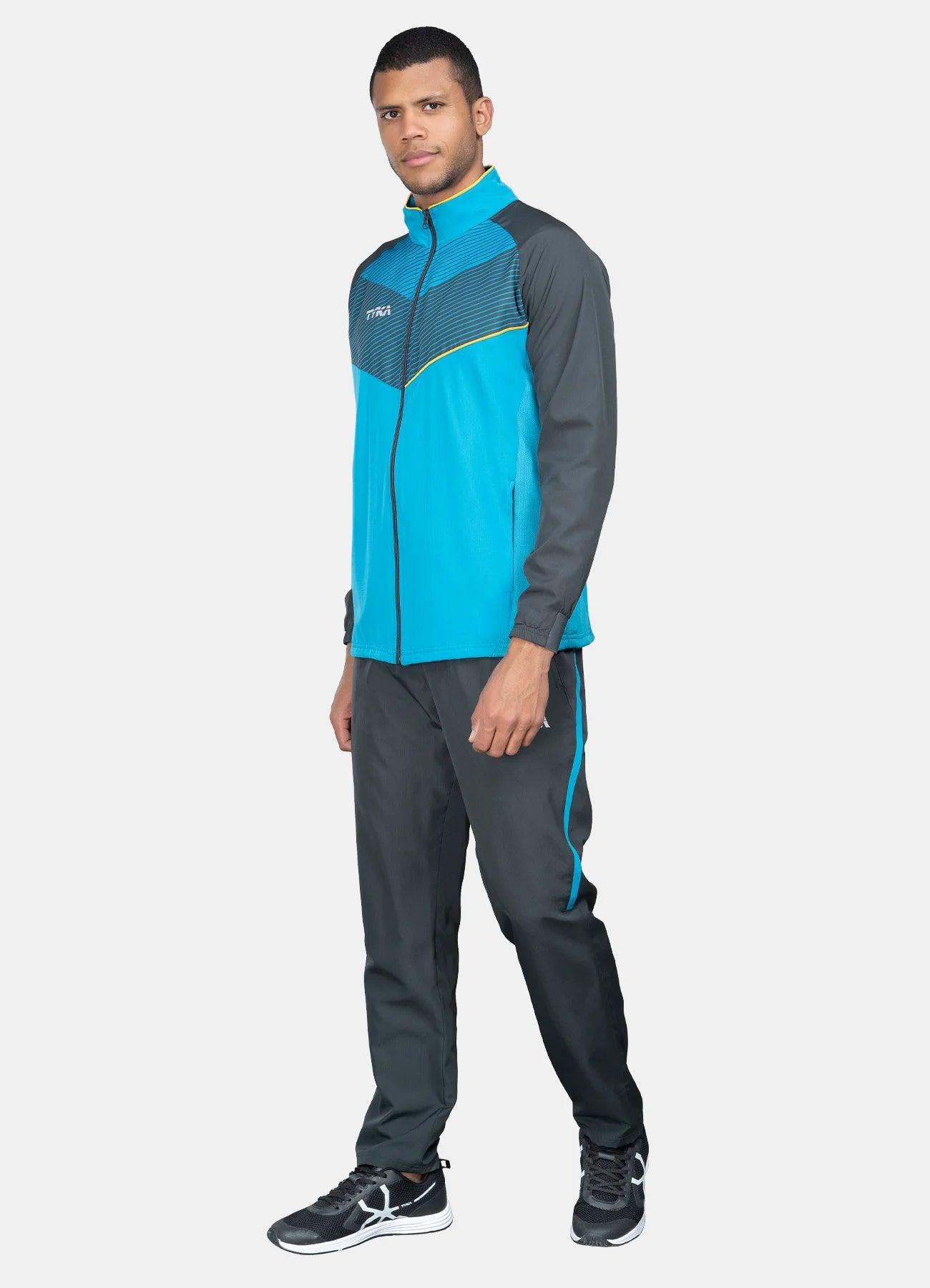 TRAP Tracksuit Cyan - Dark Grey