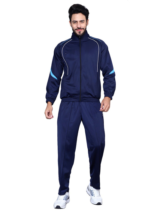 Men 445A NAVY/CYAN/WHITE T.P Racer-suit 2.0 Tracksuit