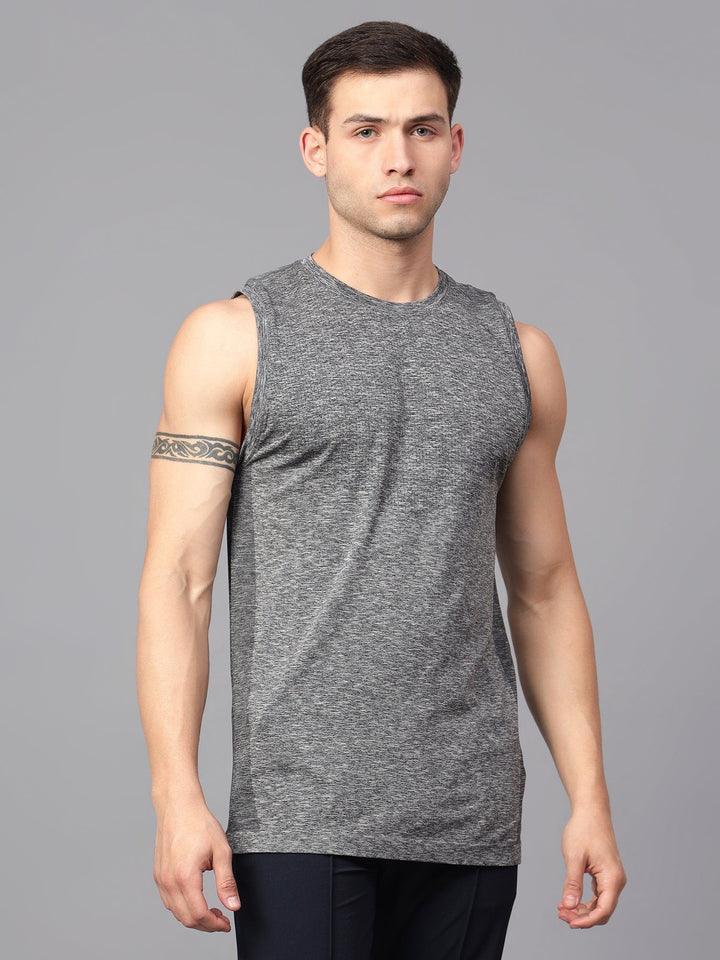 Seamless Training Men's Vest 2XL Gray